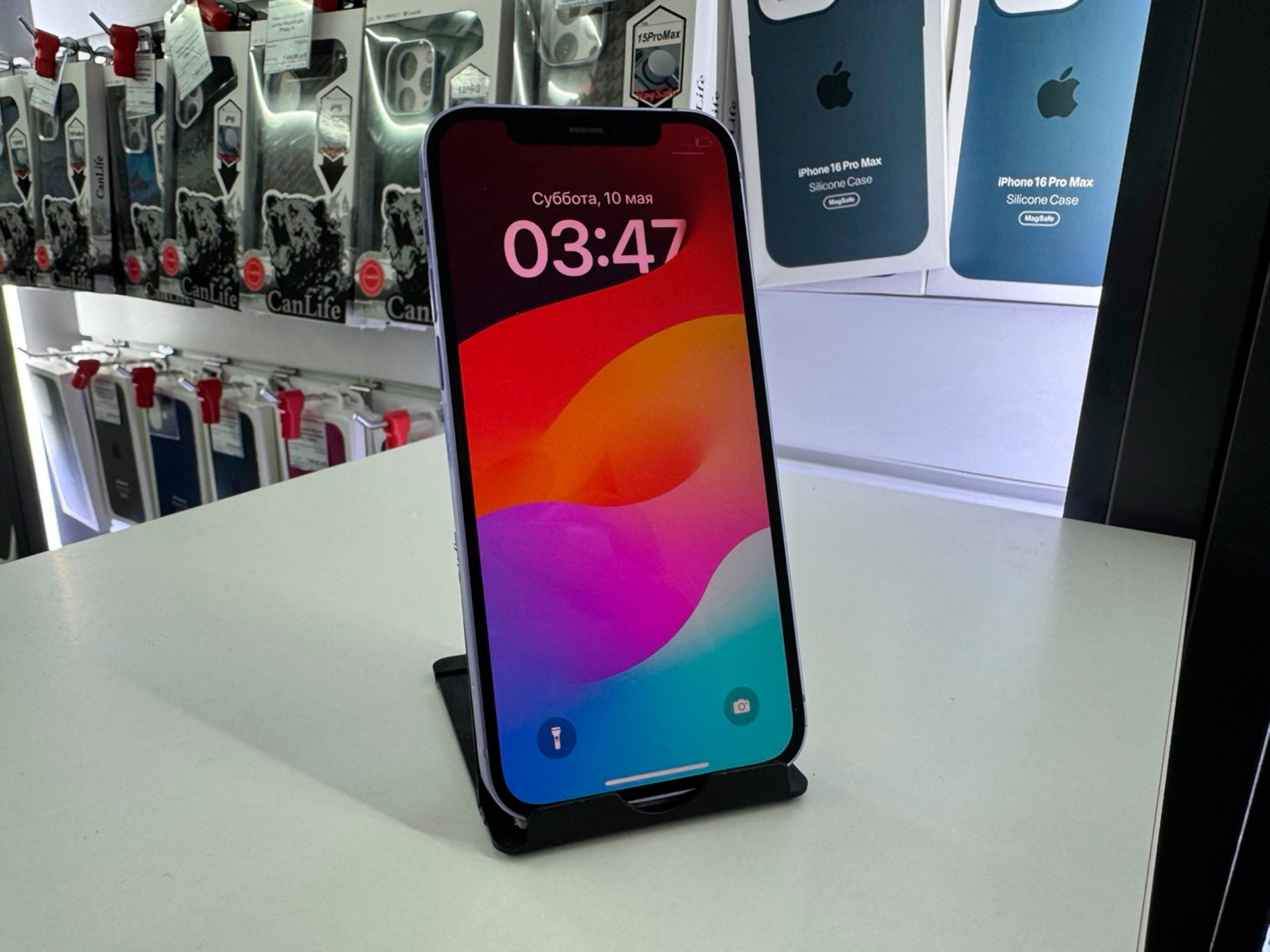 iPhone 12 256Гб Фиолетовый (80%) RU - БУ . . +