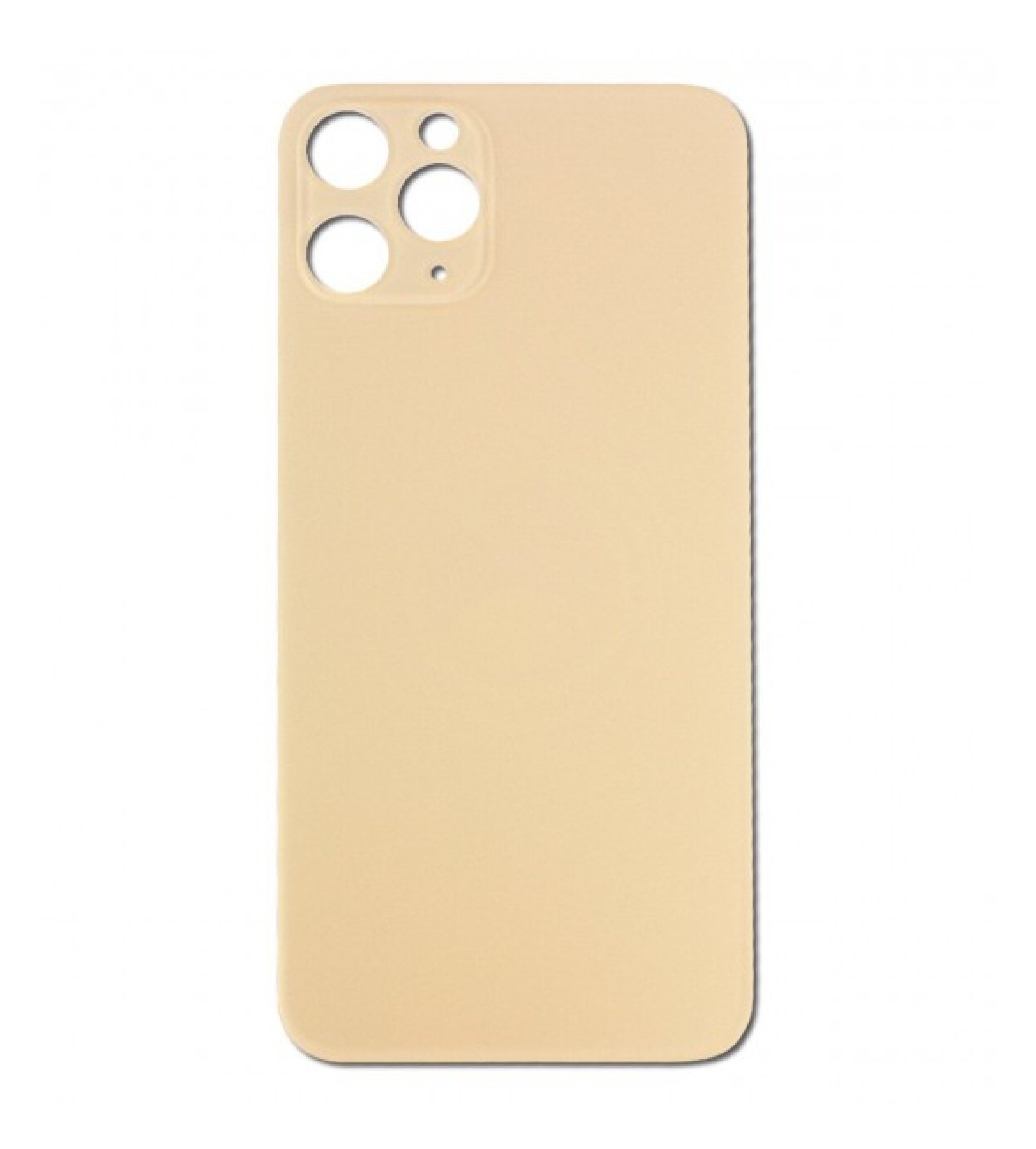 Защитное стекло заднее 2D для iPhone 11, Матовый, Золото