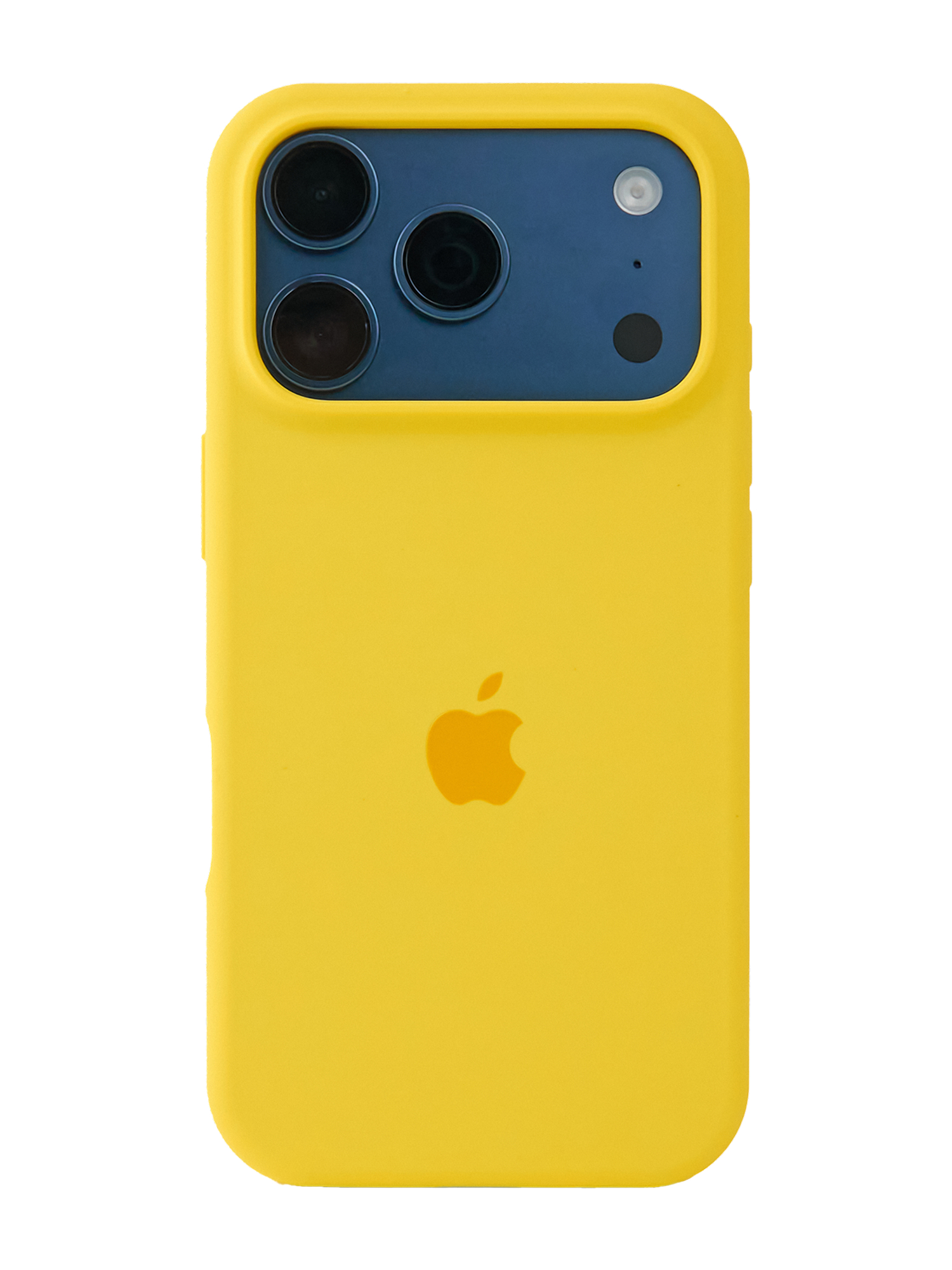Чехол Silicone Case iPhone 17 Pro, Желтый