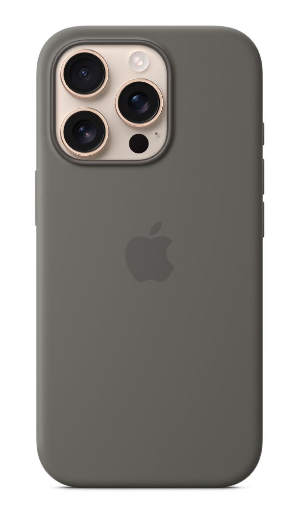 Чехол под оригинал для iPhone 16 Pro, Серый