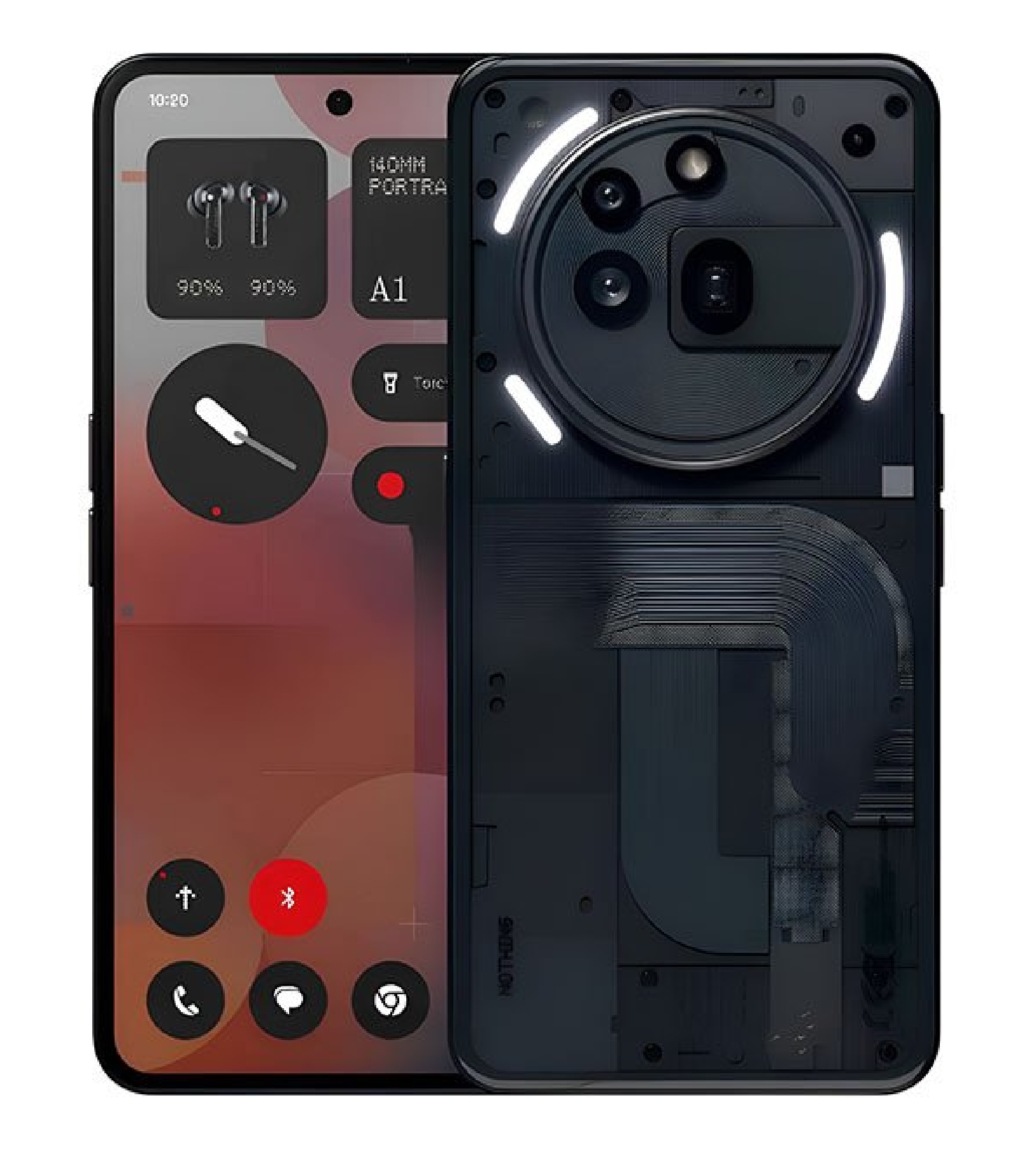 Nothing Phone (3A) Pro 12/256Гб, Черный