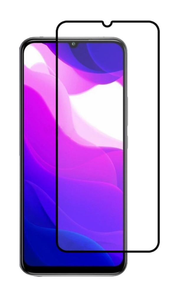 Защитное стекло 2D для Samsung M21/M31, Черный