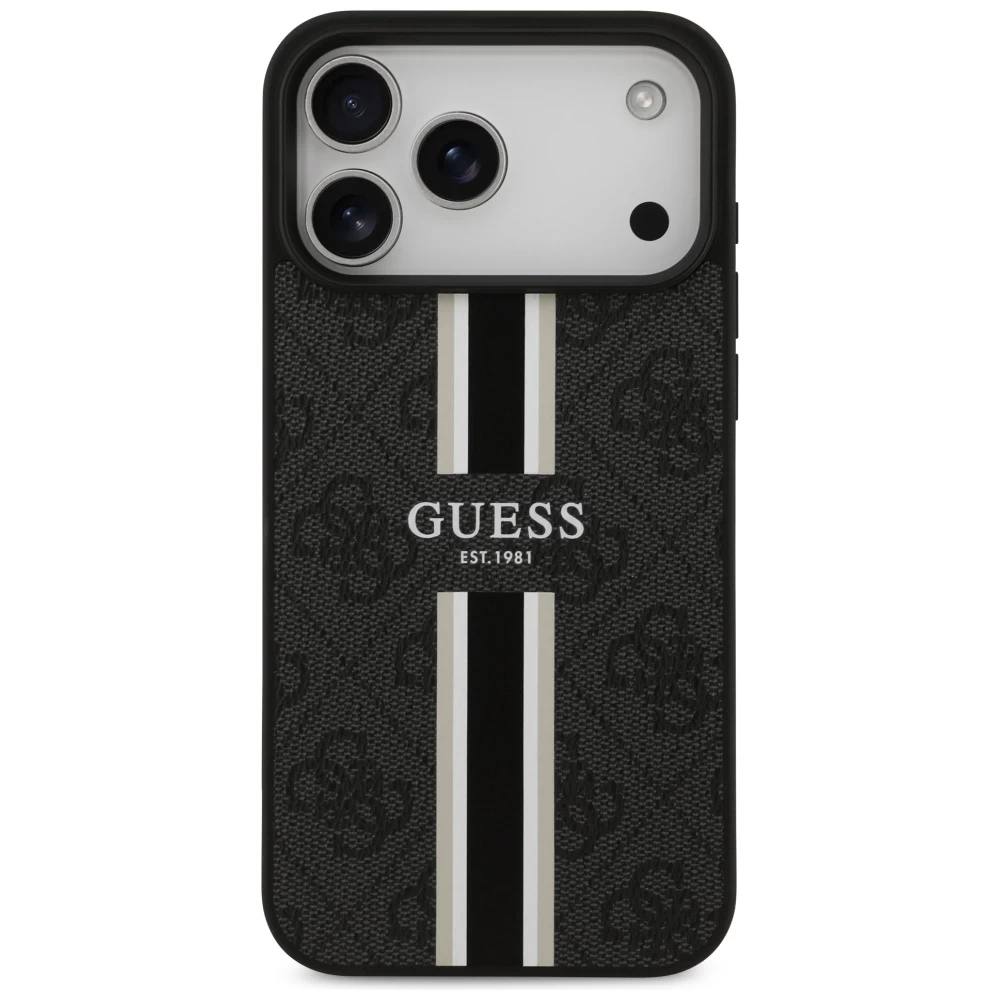 Чехол Guess iPhone 17 Pro Max, MagSafe, Черный