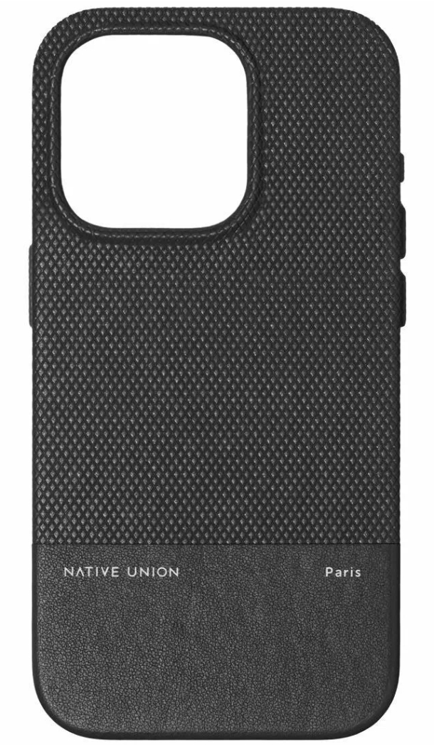 Чехол Native Union (Re) Classic для iPhone 15 Pro, Черный