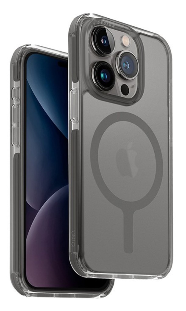 Чехол Uniq для iPhone 15 Pro Combat AF MagSafe, Морозно-серый