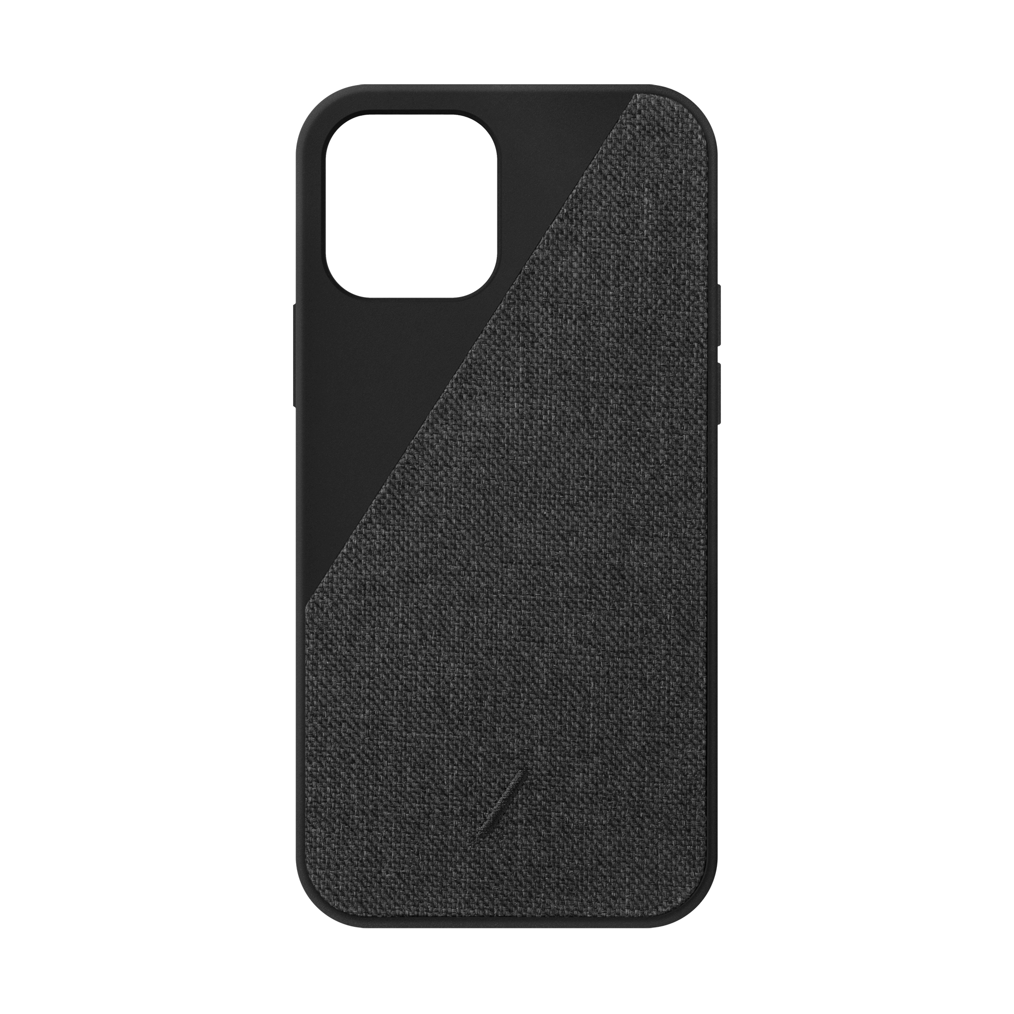 Чехол для iPhone 12/12 Pro, Ткань, Черный