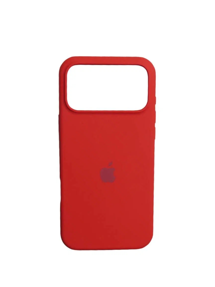 Чехол Silicone Case iPhone 17 Pro, Красный