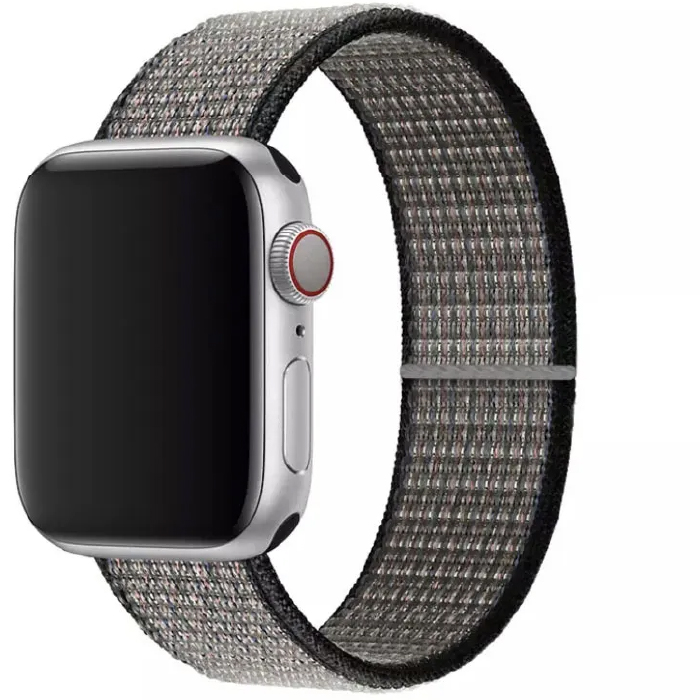 Ремешок Nike для Apple Watch 38/40/41мм, Черный/холодный серый