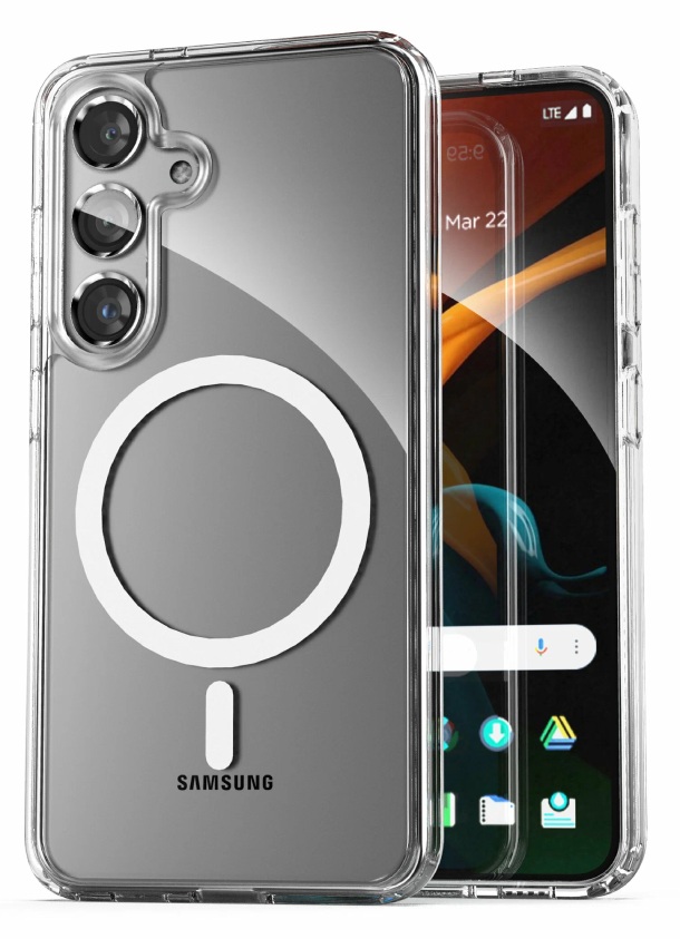 Чехол Clear MagSafe для Samsung S24