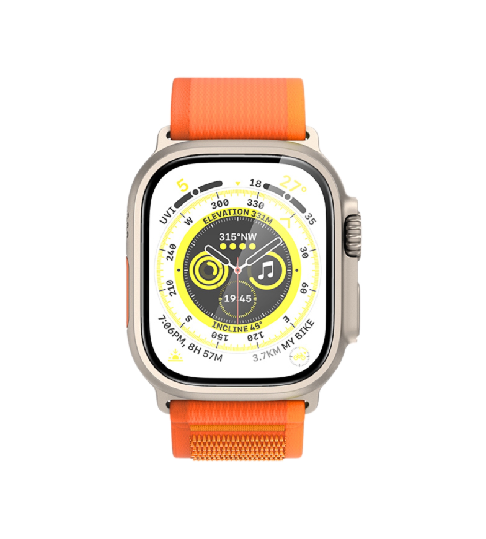 Защитное стекло для Apple Watch Ultra Keephone Ultra Glass