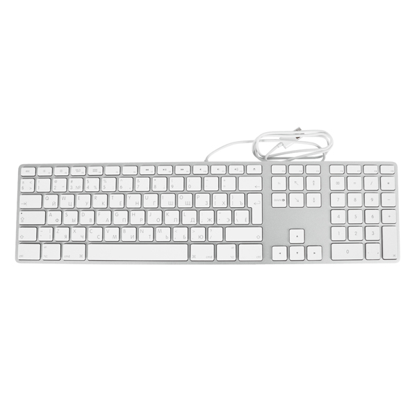 Клавиатура проводная Apple Keyboard MB110RU/B