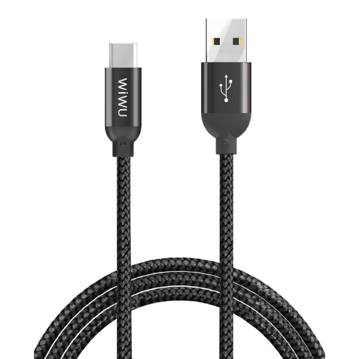 WiWu YZ-104 USB -> Type-C, Черный