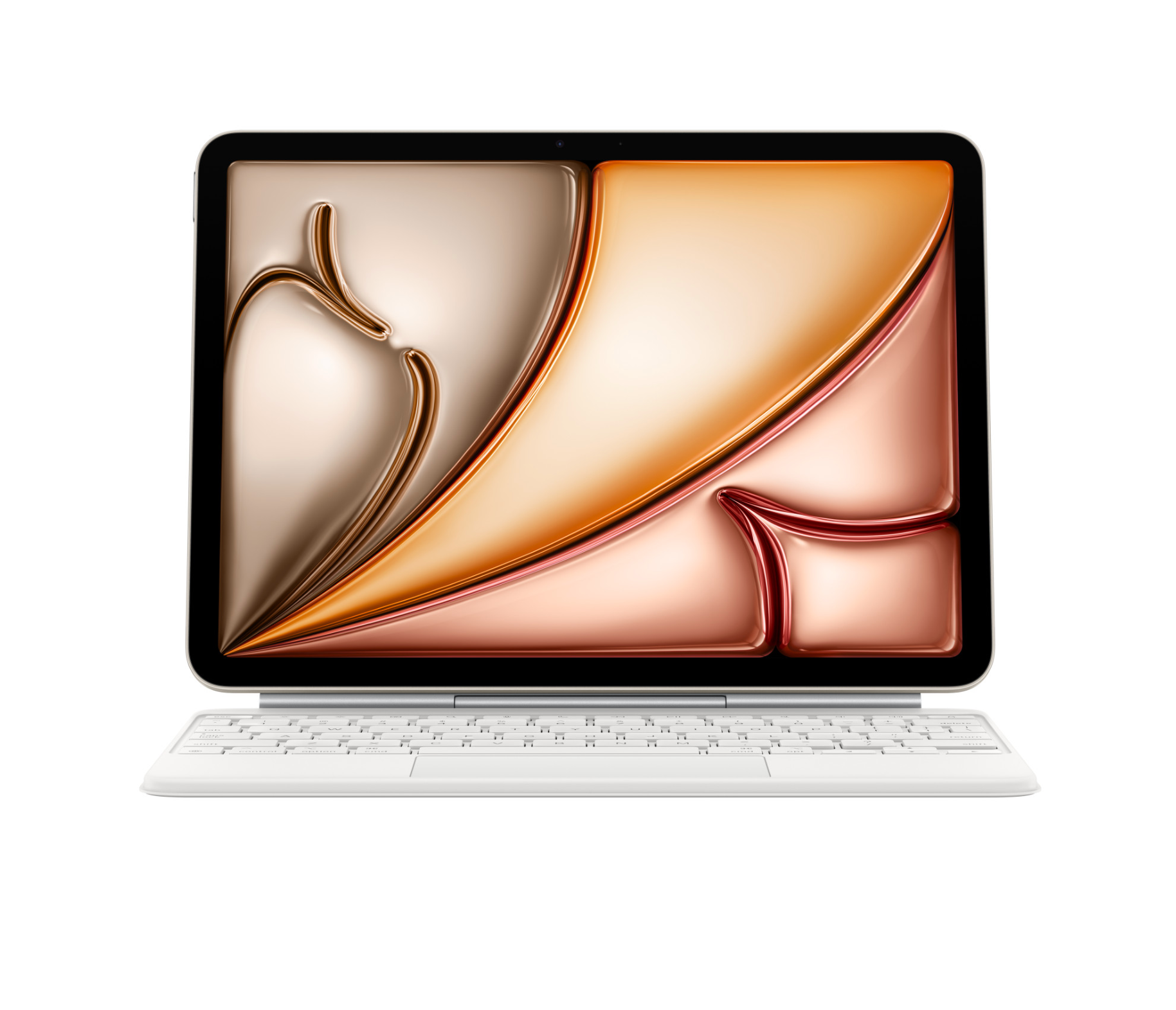 Чехол-клавиатура Apple Magic Keyboard для iPad Air 13" M2, 2024, Белый