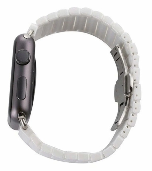 Браслет Greatcase Металлическое звено для Apple Watch 42/44/45/49мм, Черный