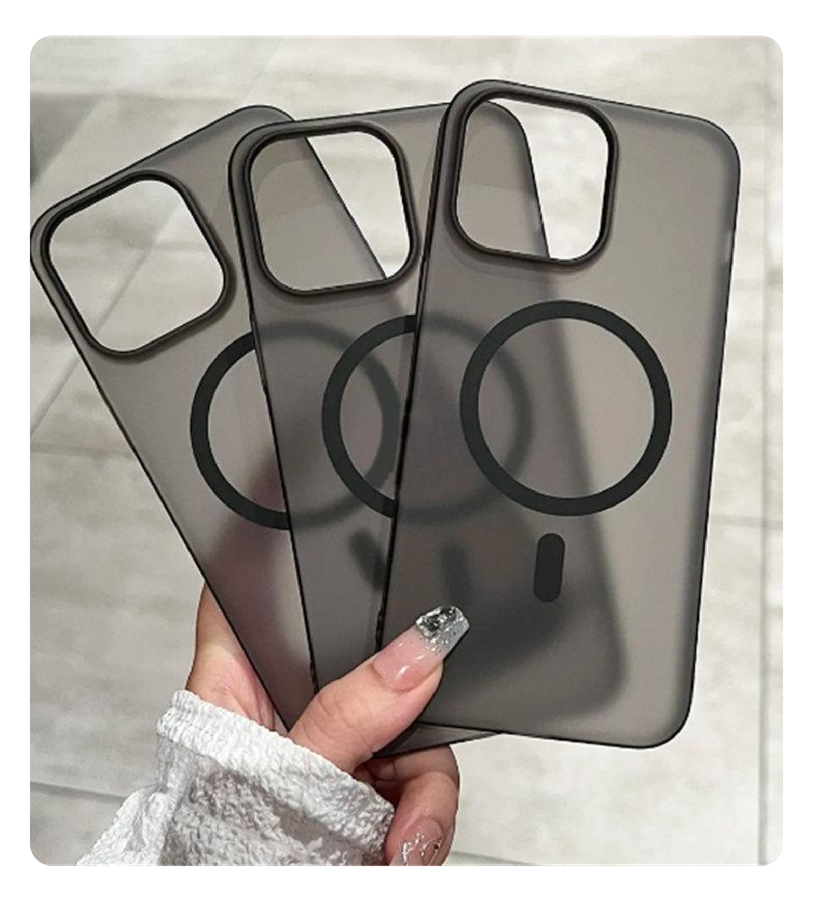 Чехол Kwi-ni ультратонкий для iPhone 16 Pro, Матовый черный