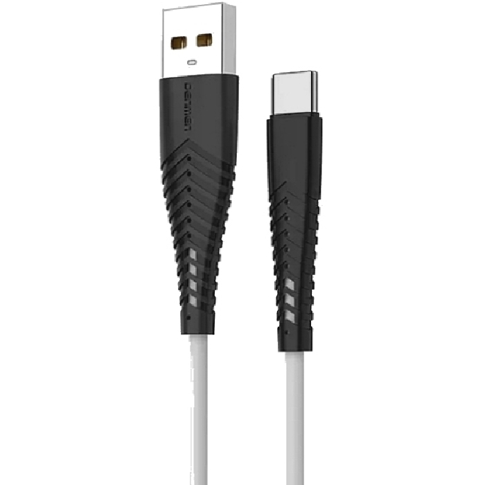 Denmen Cable Type-C (2.4A) D15T, Черный