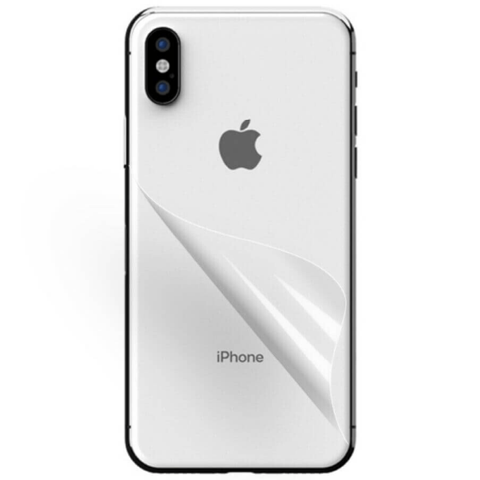 Защитная силиконовая пленка на заднюю поверхность для iPhone Xs Max