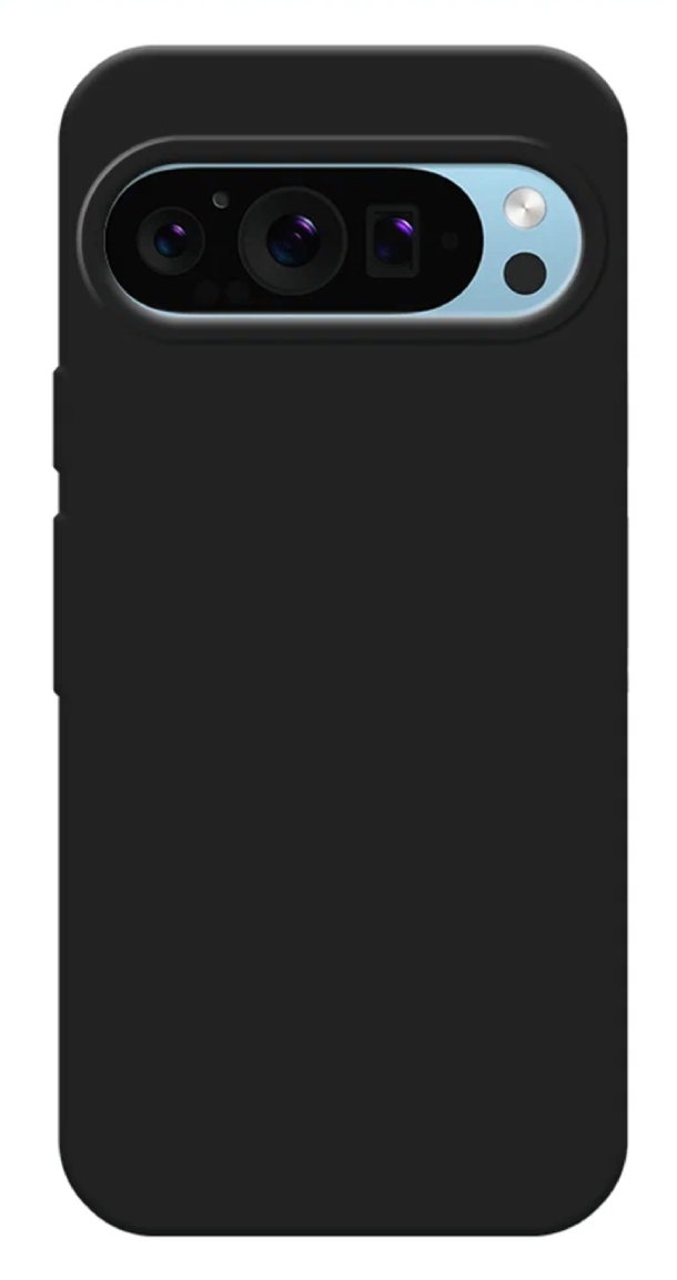 Чехол Силикон для Google Pixel 9, Черный