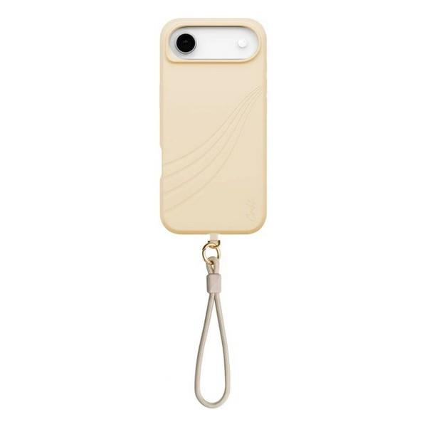 Чехол Uniq COEHL IML Strap series Serina iPhone Air, Magsafe, Молочный