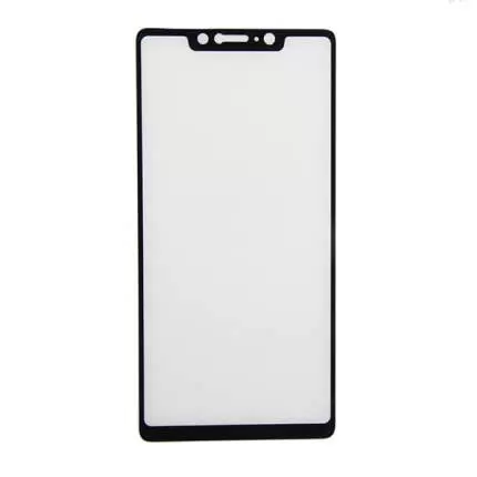 Защитное стекло 2D для Xiaomi Mi8, Черный