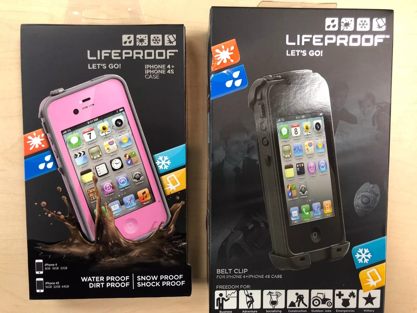 Кейс влагозащитный Waterproof для iPhone 4/4S, 462368