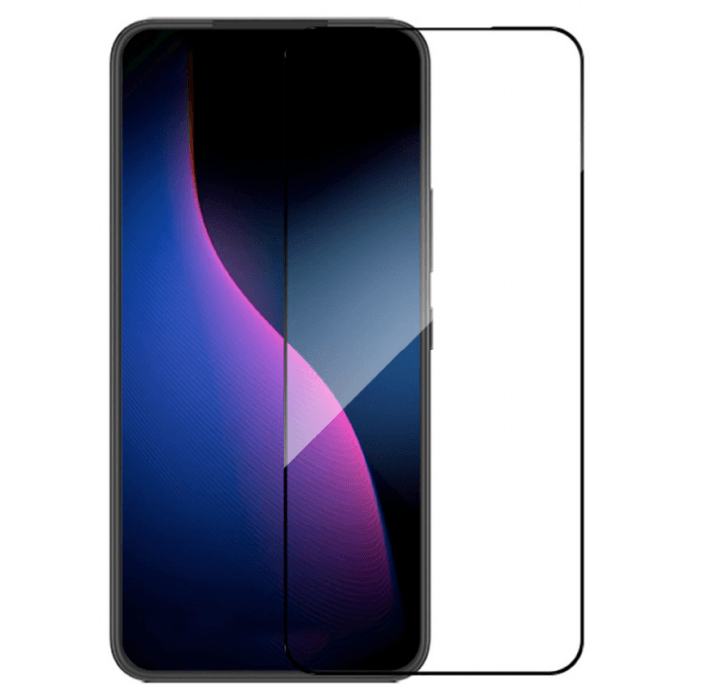 Защитное стекло Deppa 2,5D Full Glue для Samsung Galaxy S22 2022, 0.3 мм, Черная рамка