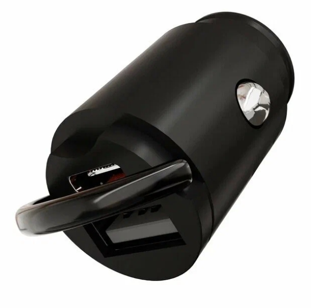 VLP C-Power  USB-A->USB-С, PD , QC 38W, Черный