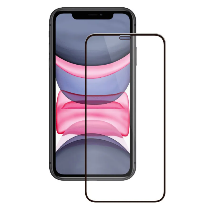 Защитное стекло Deppa 2,5D Full Glue для Apple iPhone 12 mini, Черная рамка