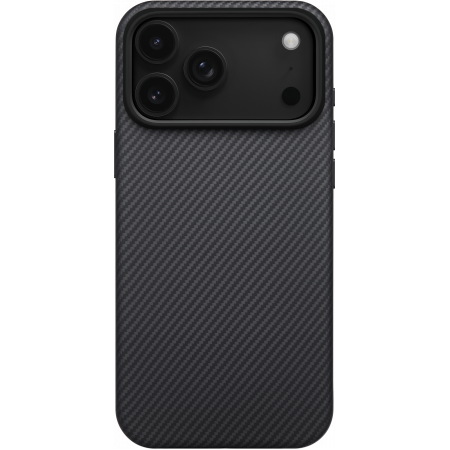 Противоударный чехол Pitaka Aramid UltraGuard Case для iPhone 17 Pro Max, Черный