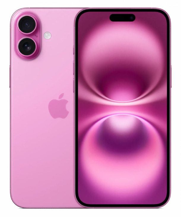 Смартфон Apple iPhone 16 512Гб (1 sim + eSIM) Розовый