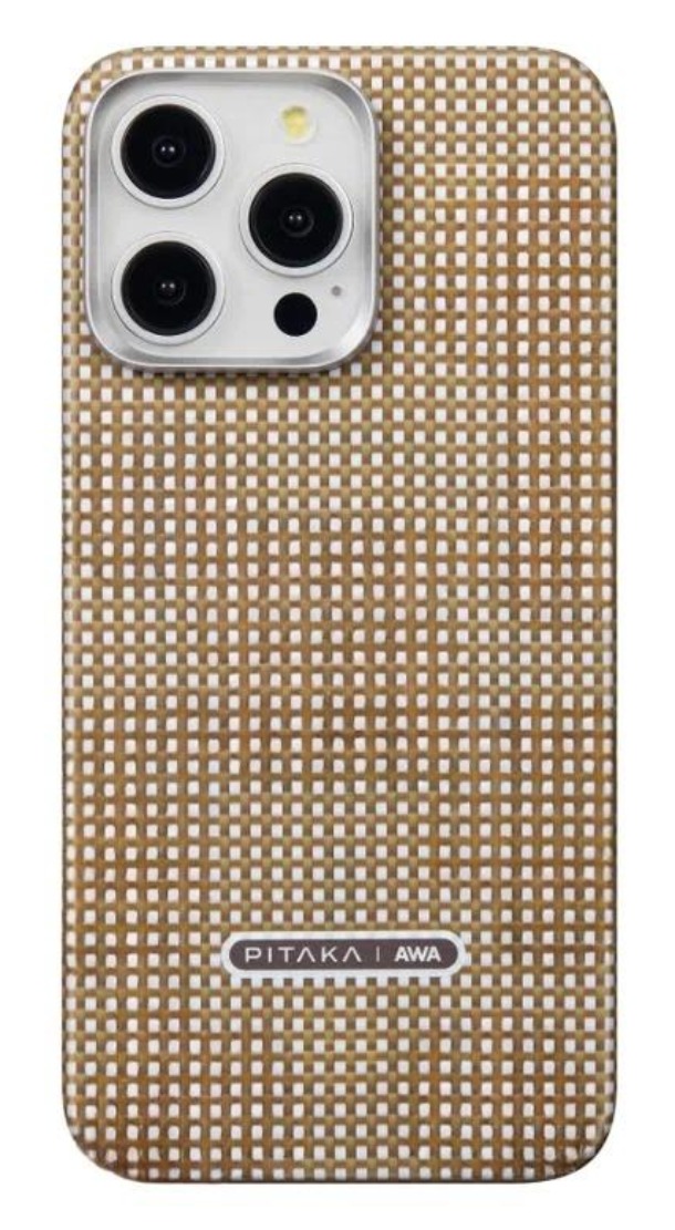 Чехол PITAKA MagEZ Case 5 для iPhone 15 Pro Max 6.7", Песочный (Сanyon)