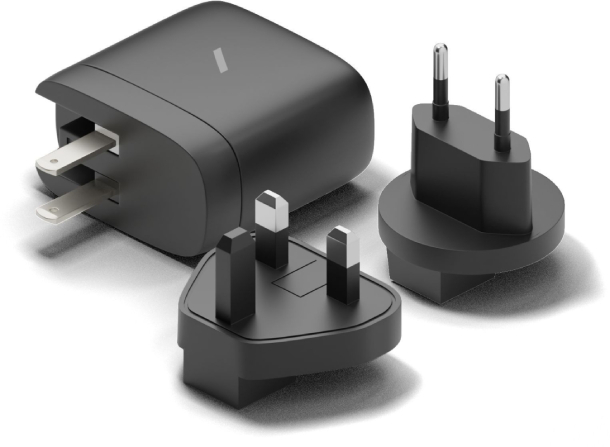 Native Union Fast GaN Charger 2хUSB-C+USB-А, PD, 67Вт, Черный