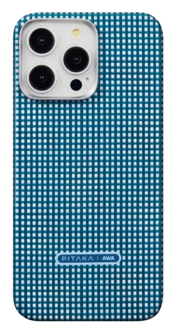 Чехол PITAKA MagEZ Case 5 для iPhone 15 Pro Max 6.7", Ледяное море (Ice Sea)