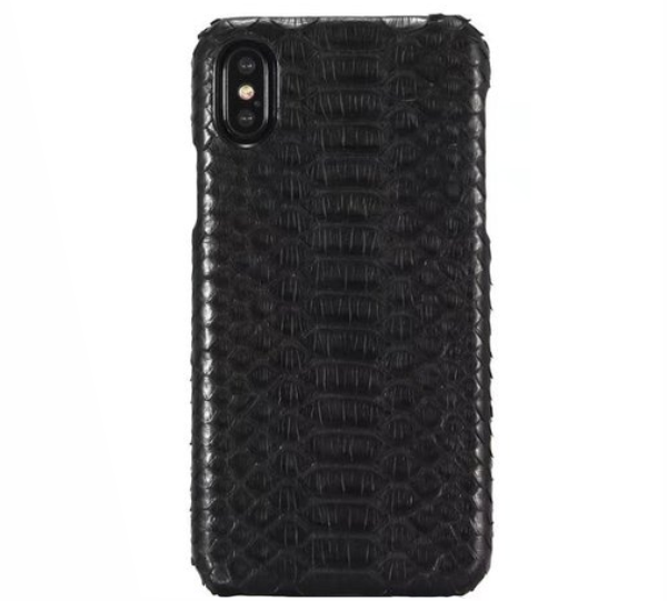 Чехол из кожи питона L-idea для iPhone Xs Max