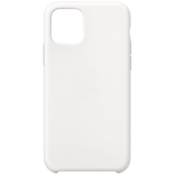 Оригинальный Силиконовый чехол для iPhone 14 Pro Max, Белый
