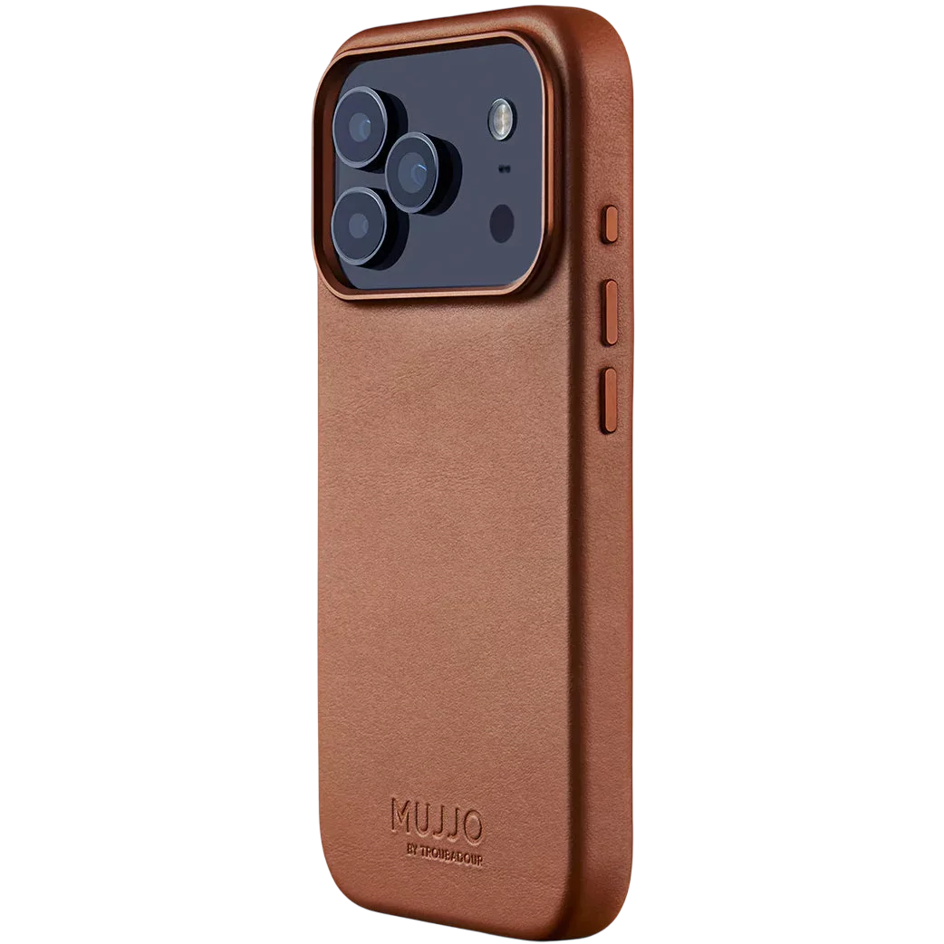 Чехол Mujjo Leather для iPhone 17 Pro Max, Песочный