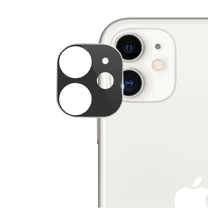 Защитное стекло на камеру Deppa Camera Glass Apple iPhone 11, Серебро