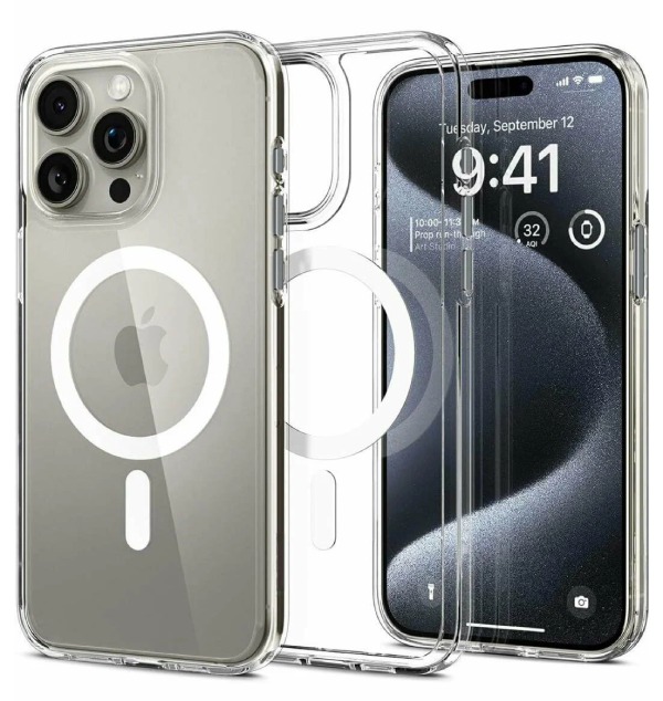 Чехол прозрачный MagSafe Orig для iPhone 15 Pro Max