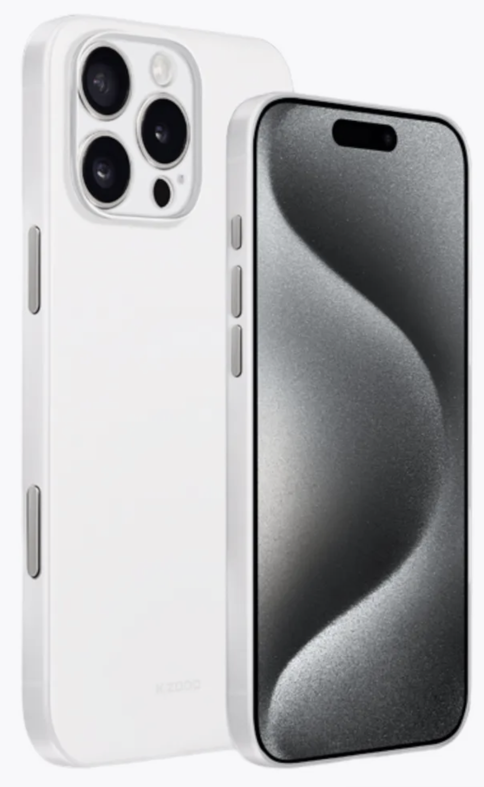 Чехол K-DOO Air Skin для iPhone 16 Pro Max, Матово-прозрачный