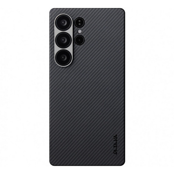 Чехол Pitaka MagEZ Case 4 Ultra-Slim Samsung S25 Ultra, Черный/серый