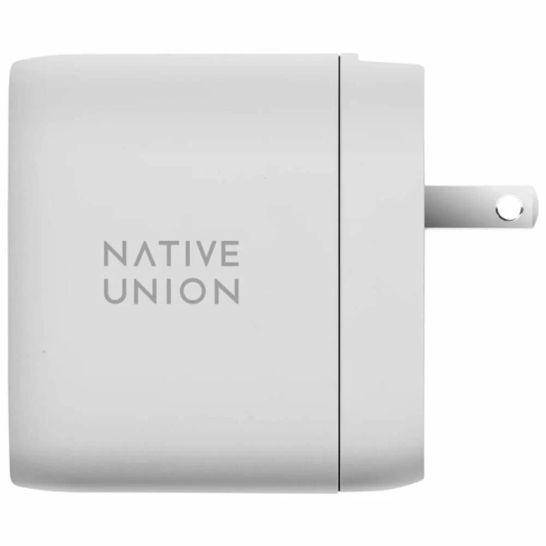Native Union Fast GaN Charger 2хUSB-C+USB-А, PD, 67Вт, Белая