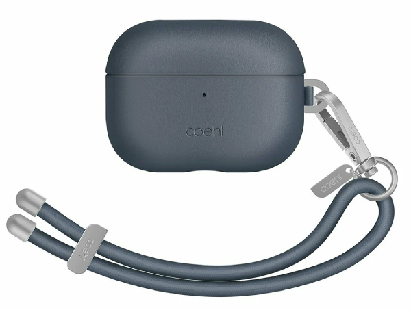 Чехол Airpods Pro 2, KOEHL Haven с ремешком для рук сапфирово-синего цвета