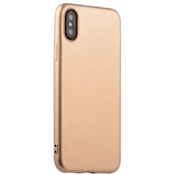 Чехол Силиконовый j-case для iPhone X/Xs, Золотой