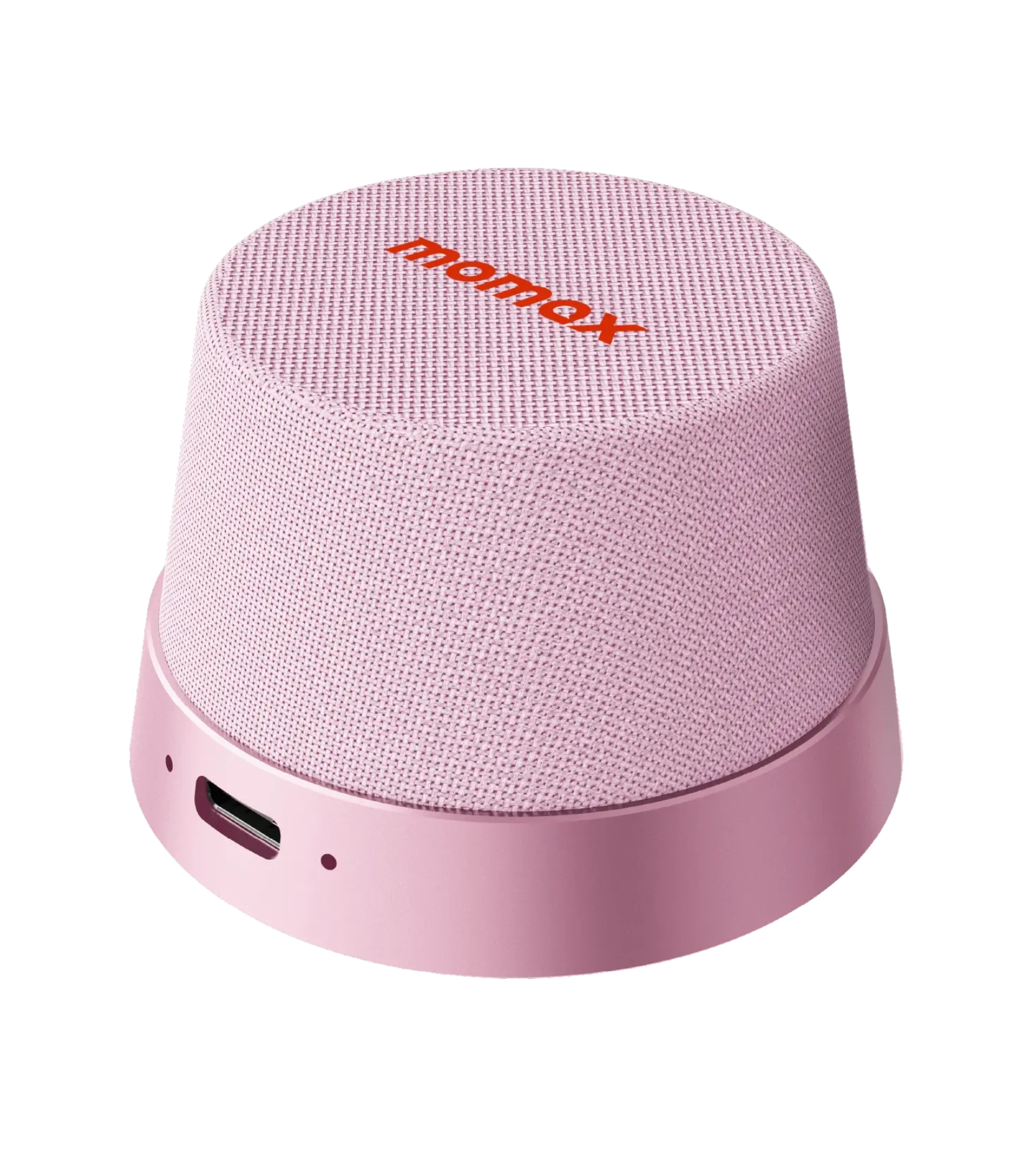 MOMAX 1-Vibe Go Magnetic Wireless Speaker, Розовый (Газировка)