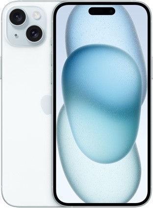 Смартфон Apple iPhone 15 128Гб (1 sim + eSIM) Голубой