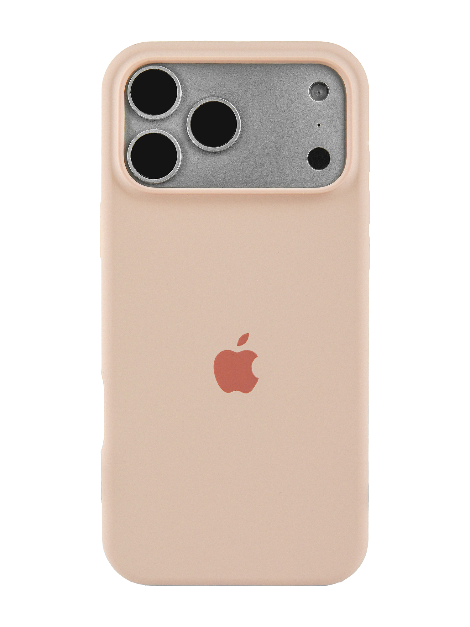 Чехол Silicone Case iPhone 17 Pro Max, Пудровый