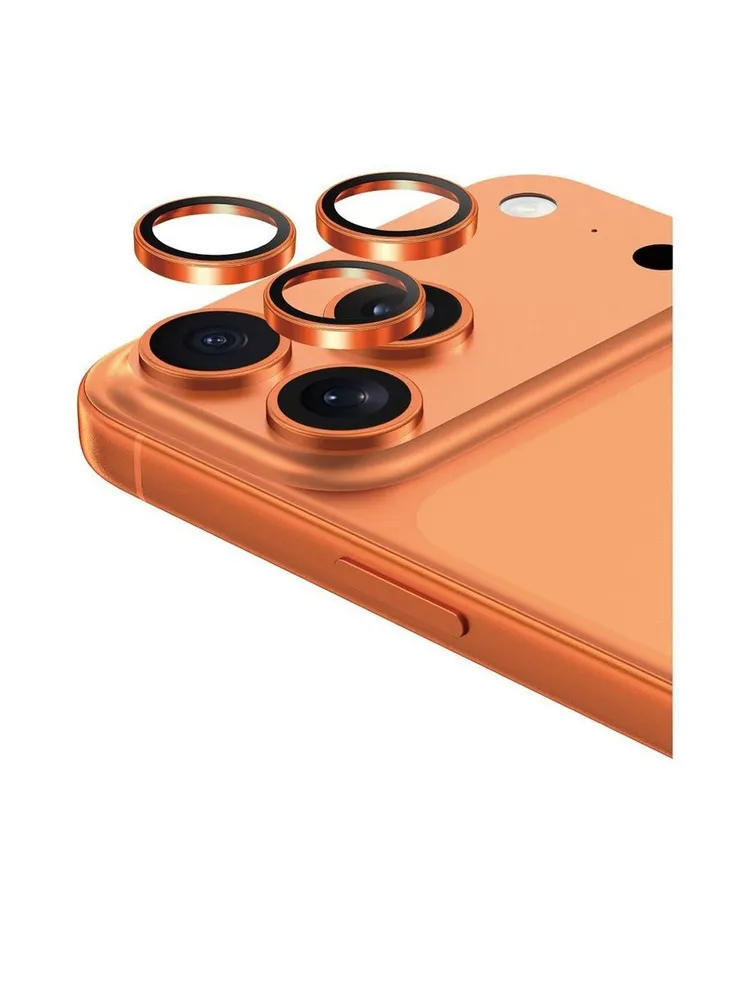 Защитные линзы Keephone SAPPHIRE PVD на камеру iPhone 17 Pro/17 Pro Max, Оранжевый