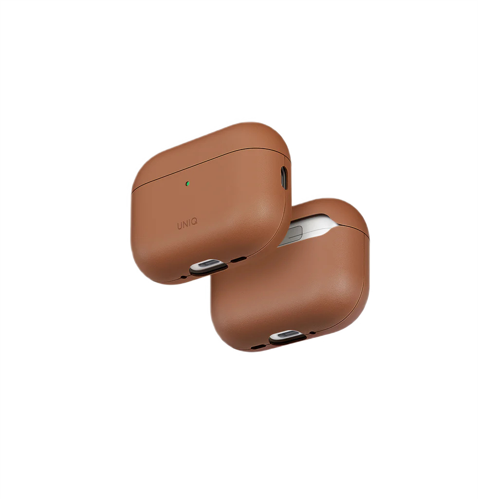 Чехол Uniq для Airpods Pro 3 Lyden Vex Leatherette, Карамель