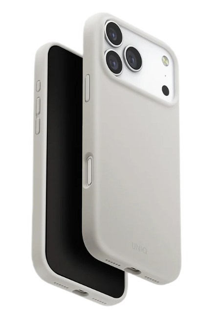 Чехол Uniq LINO iPhone 17 Pro Max, Magsafe, Туманно-серый