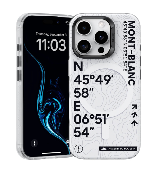 Чехол силиконовый Benks Mt. Blanc MagSafe для iPhone 16 Pro Max